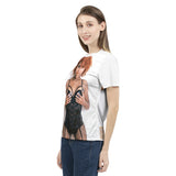 Lay Luscious Drip Bare Women's Tee
