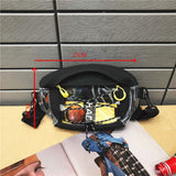 See Thru |Clear PVC Transparent Fanny Pack Waist Bag Unisex Travel Phone Belt Bag Pouch  PVC Chest Bag Ladies