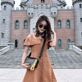 FASHION mini |Transparent jelly shoulder diagonal small square bag new handbag shoulder bags